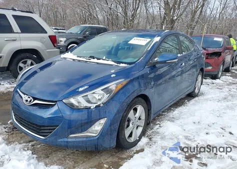 2016 Hyundai Elantra Value Edition z USA, uszkodzony, nr VIN KMHDH4AE8GU567518